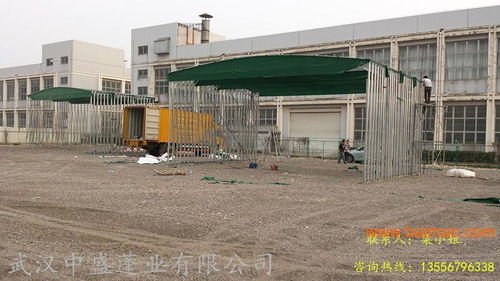 可移動推拉帳篷與帆布雨棚 現代金屬建筑裝飾材料的創新應用